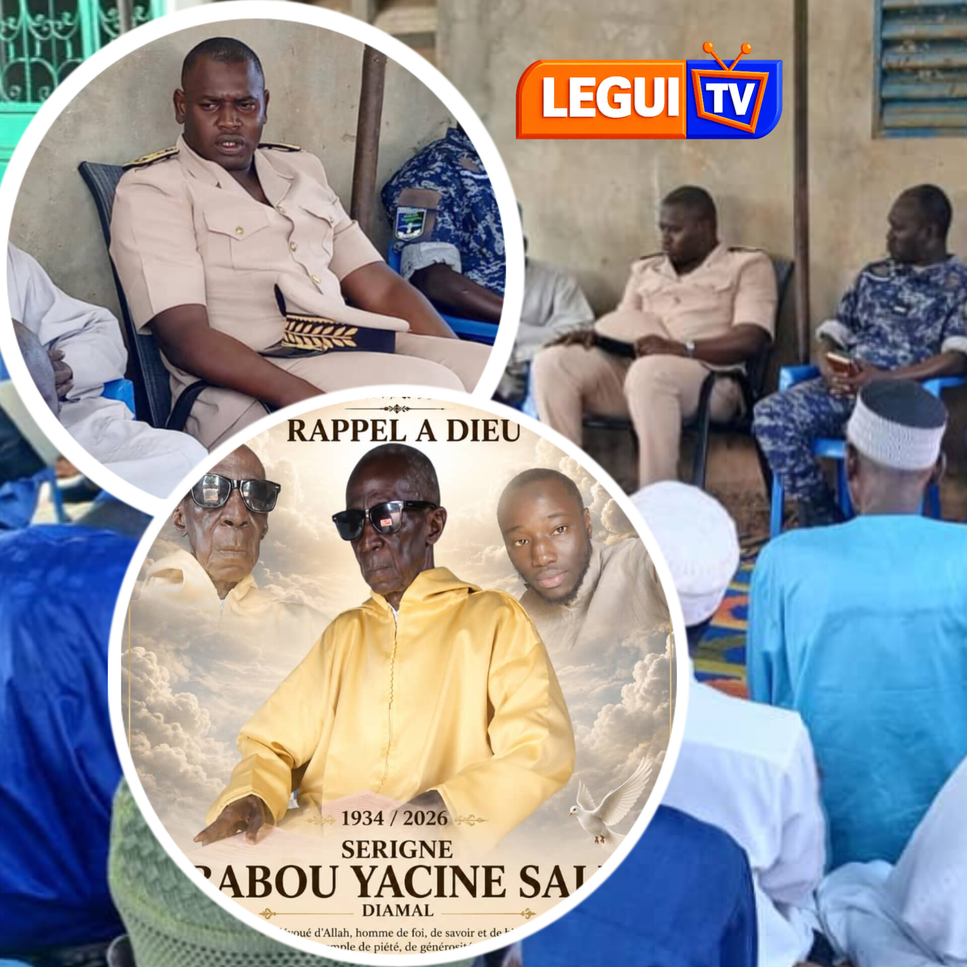 ‎Rappel à Dieu de Serigne Babou Yacine Sall Diamal : Le Préfet du département de Birkelane présente ses condoléances‎